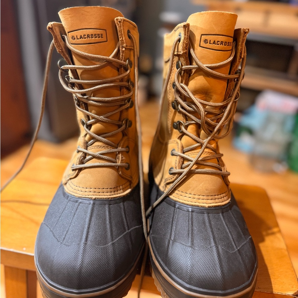 LaCrosse Ice King Full Grain Leather Winter PAC Boots